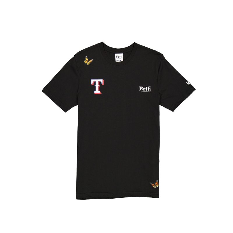 60631950 TSHIRT FELT24 TEXRAN BLK F