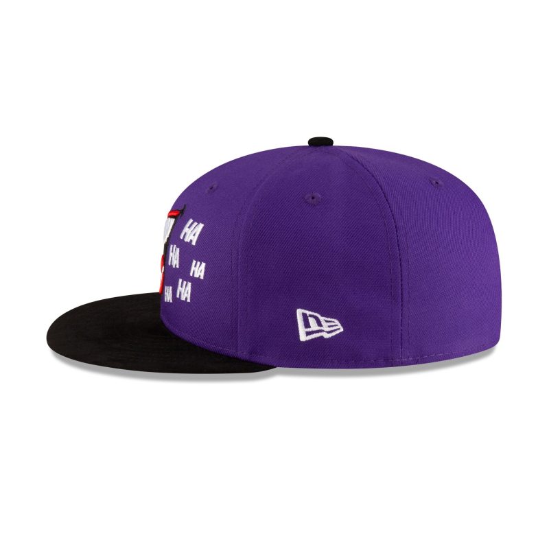 60640103 59FIFTY THEJOKER JOKER HAHAHA PURPLE LSIDE