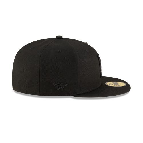 60647678 59FIFTY PPBLACKOUT5950MLB24379 LOSDOD BLK RSIDE