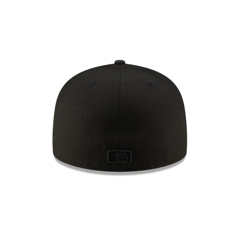 60647679 59FIFTY PPBLACKOUT5950MLB24379 NEYYAN BLK R