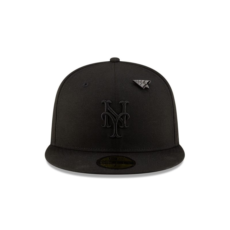 60647684 59FIFTY PPBLACKOUT5950MLB24379 NEYMET BLK F