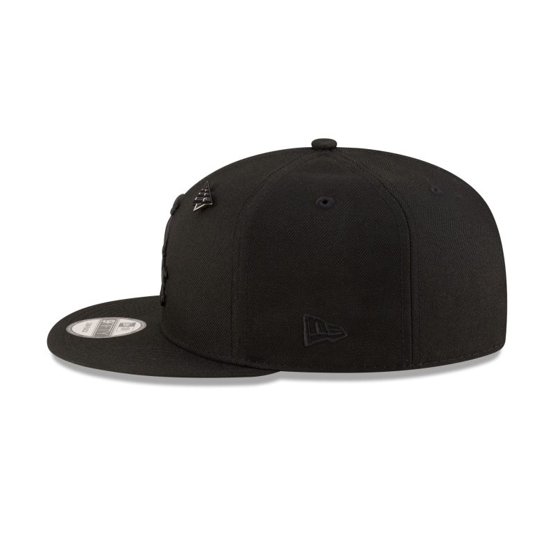 60647687 9FIFTY PPBLACKOUT950MLB25048 CHIWHI BLK LSIDE