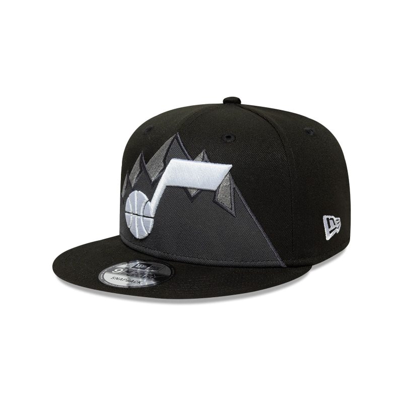 60647772 9FIFTY NBA UTAJAZ BLK GRY 3QL