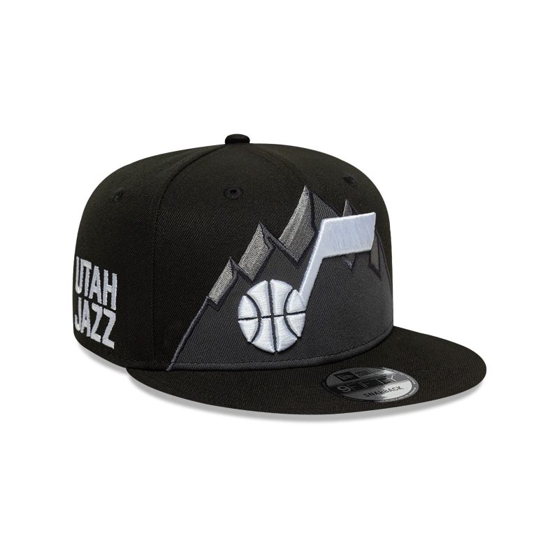 60647772 9FIFTY NBA UTAJAZ BLK GRY 3QR