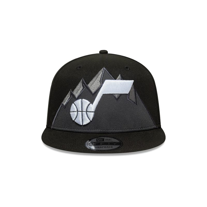 60647772 9FIFTY NBA UTAJAZ BLK GRY F