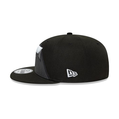 60647772 9FIFTY NBA UTAJAZ BLK GRY LSIDE