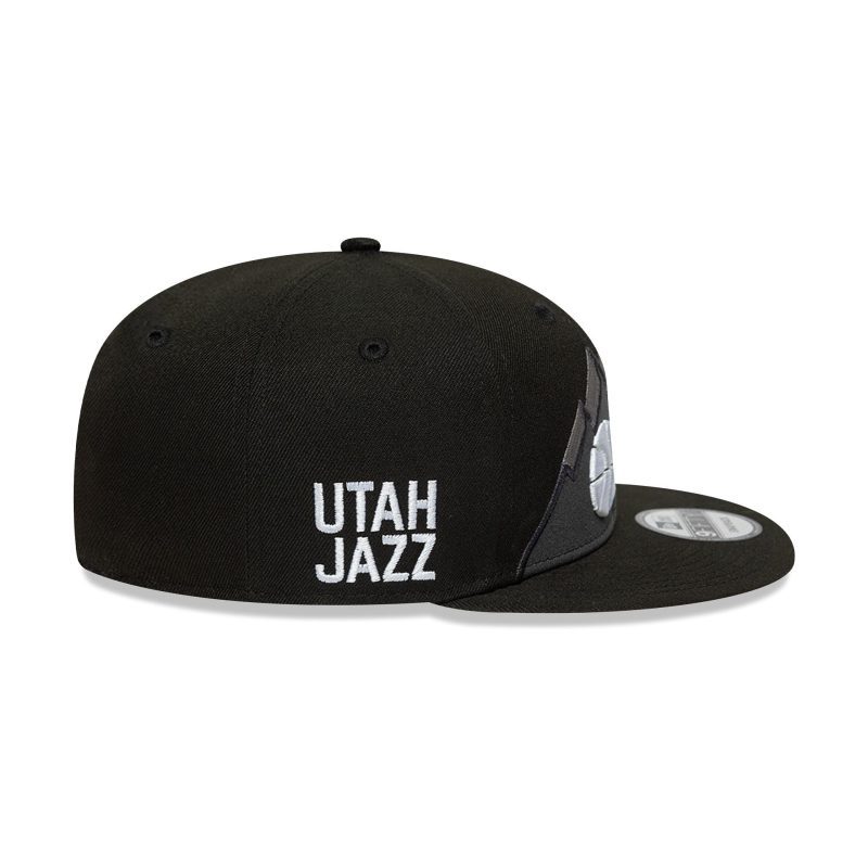 60647772 9FIFTY NBA UTAJAZ BLK GRY RSIDE