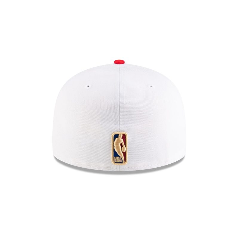 60648017 59FIFTY NBA24CLASSIC GOLWAR WHT R