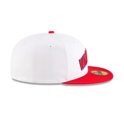 60648017 59FIFTY NBA24CLASSIC GOLWAR WHT RSIDE