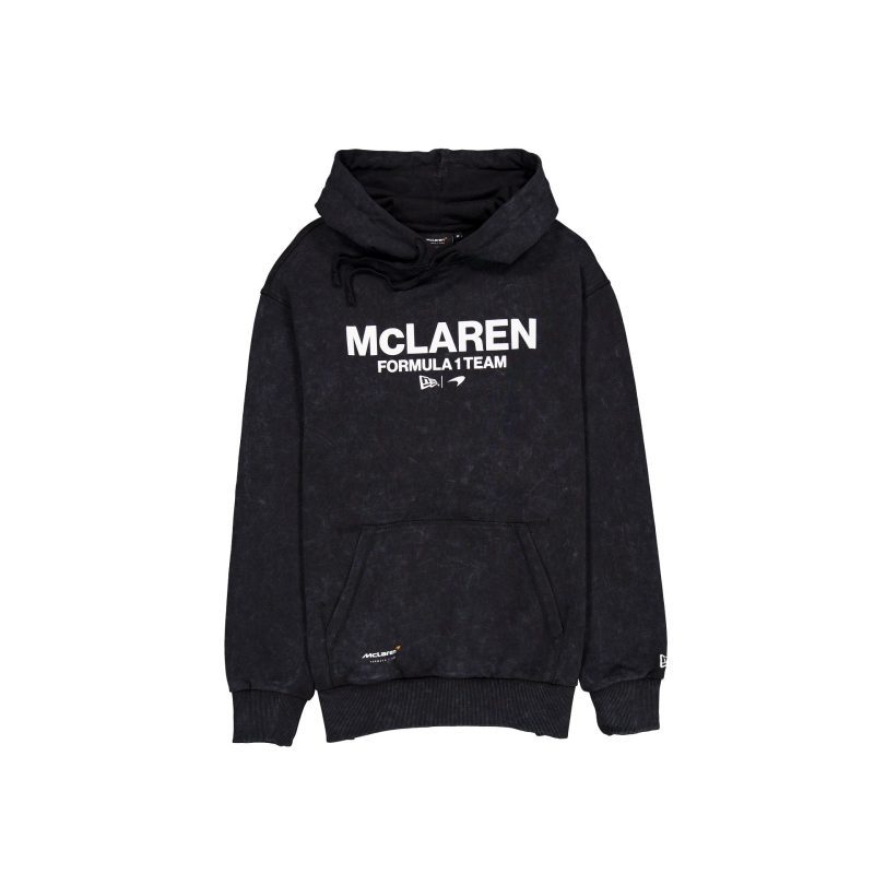 60653421 HOODIE WASHED MCLAREN BLK F