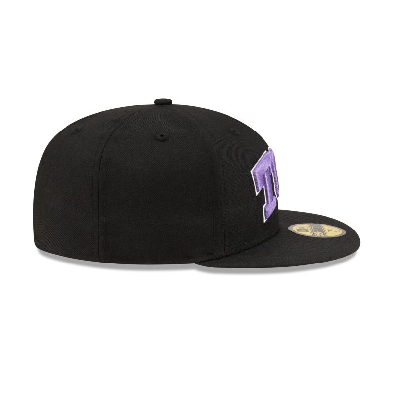 70404055 59FIFTY NEWCOLLEGE24 TEXHOR BLK RSIDE