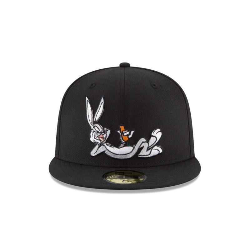 70443377 59FIFTY 5950BUGBUNBLACKBUGSBUNNYCARROT BUGSBUNNY BLK F