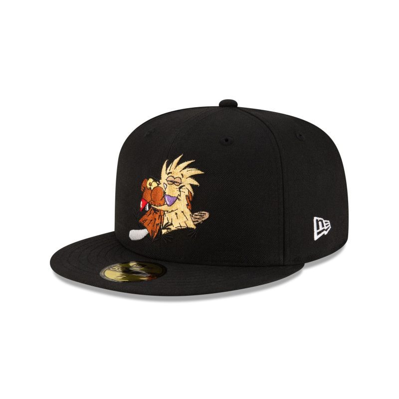 70444319 59FIFTY ANGRYBEAVERS NICKELODEON BLK 3QL