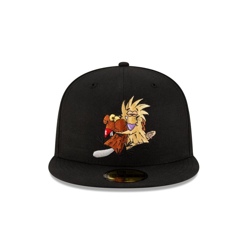 70444319 59FIFTY ANGRYBEAVERS NICKELODEON BLK F