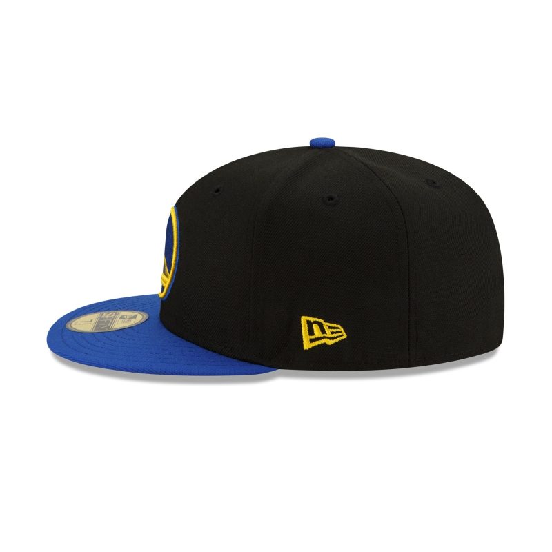 70515090 59FIFTY 59FIFTYGOLWARBLACK2TONEOTC GOLWAR BLACK LSIDE 1