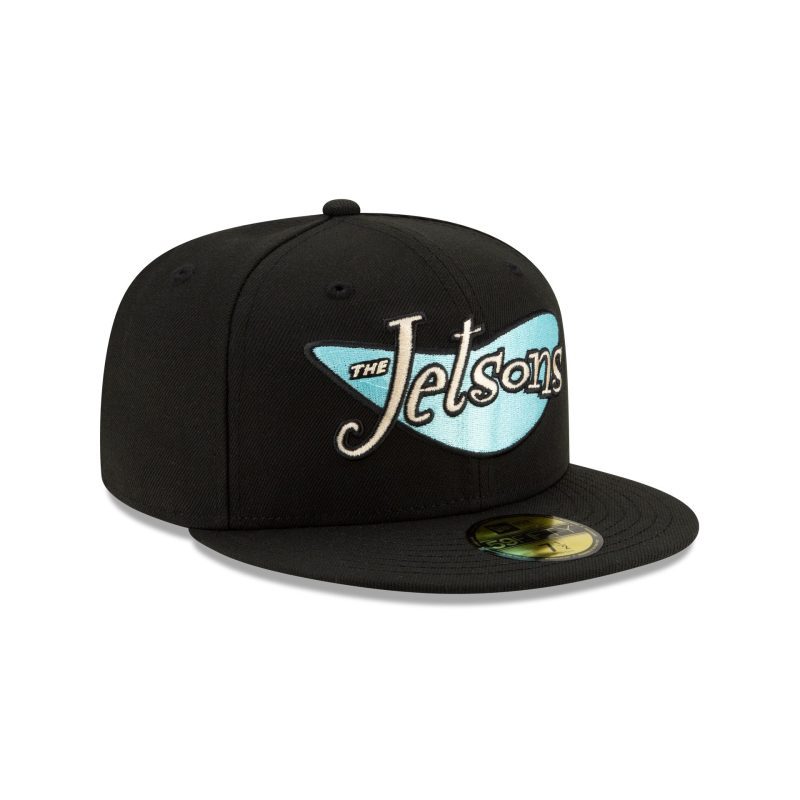 70603906 59FIFTY 5950THEJETSONSLOGOBLACK THEJETSONS BLK 3QR