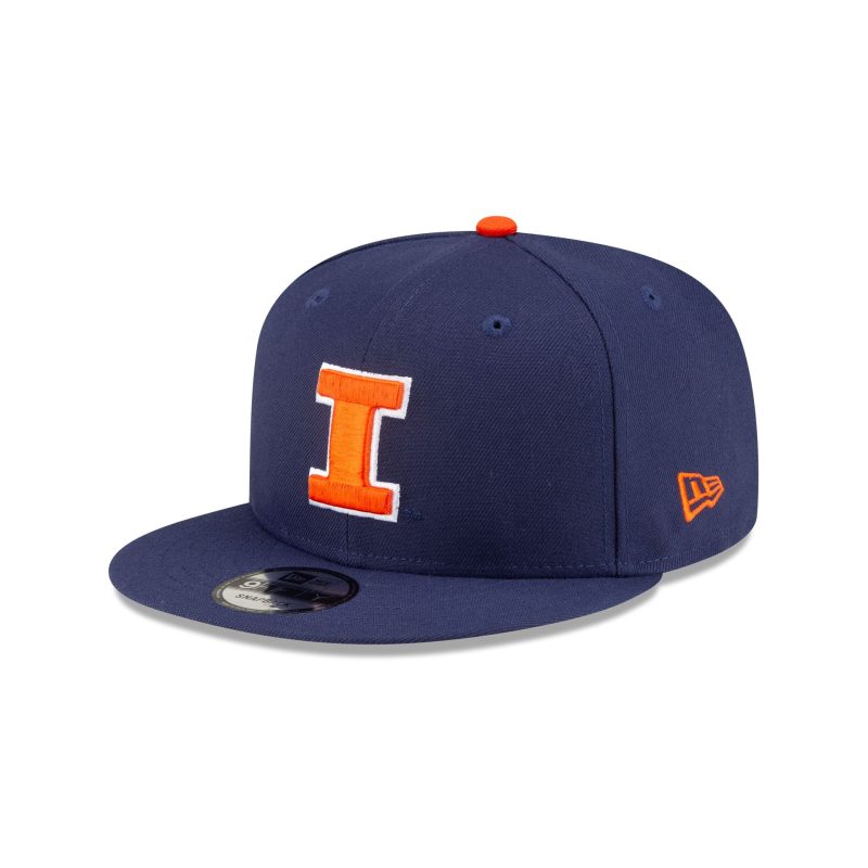 70642606 9FIFTY COLLEGESTOCK24 ILLILL NVY 3QL