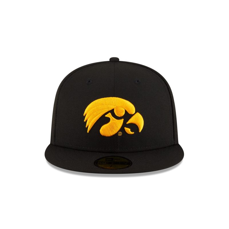 70655211 59FIFTY AUGGCP IOWAHAW BLACK F 1