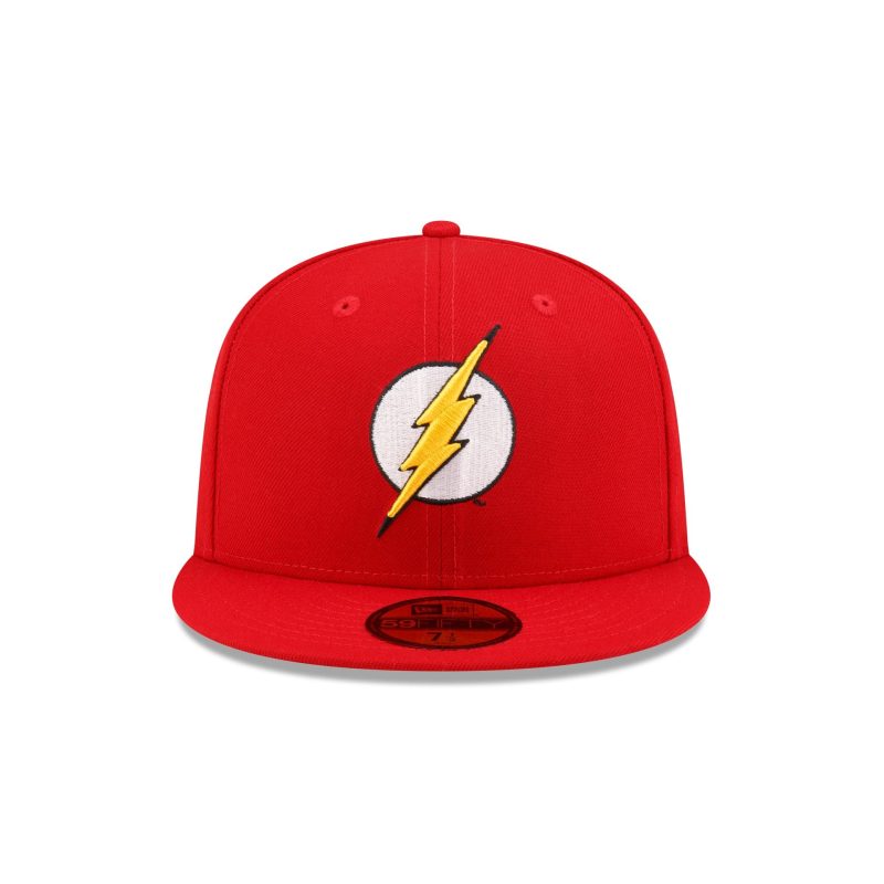 70657089 59FIFTY SUPERHEROES FLASH RED F