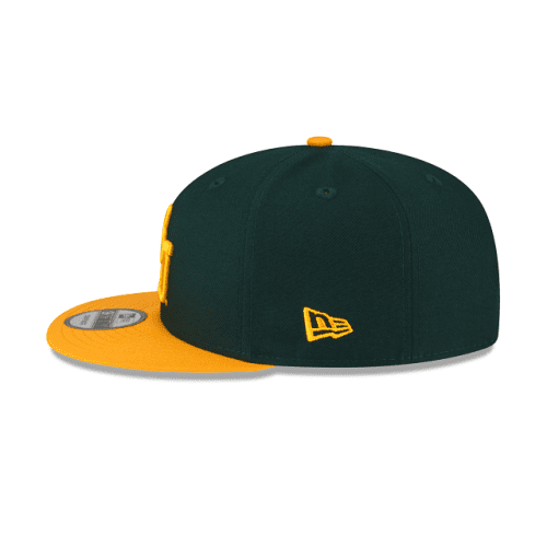 70693747 9FIFTY COLLEGESTOCK BAYBEA GREEN LSIDE 1