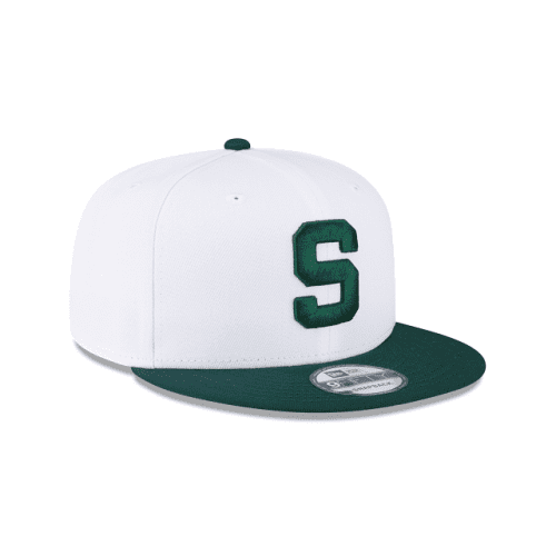 70696668 9FIFTY COLLEGESTOCK MICSPA WHITE 3QR