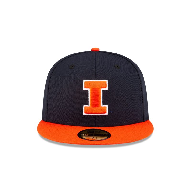 70700667 59FIFTY COLLEGESTOCK24 ILLILL NVY F