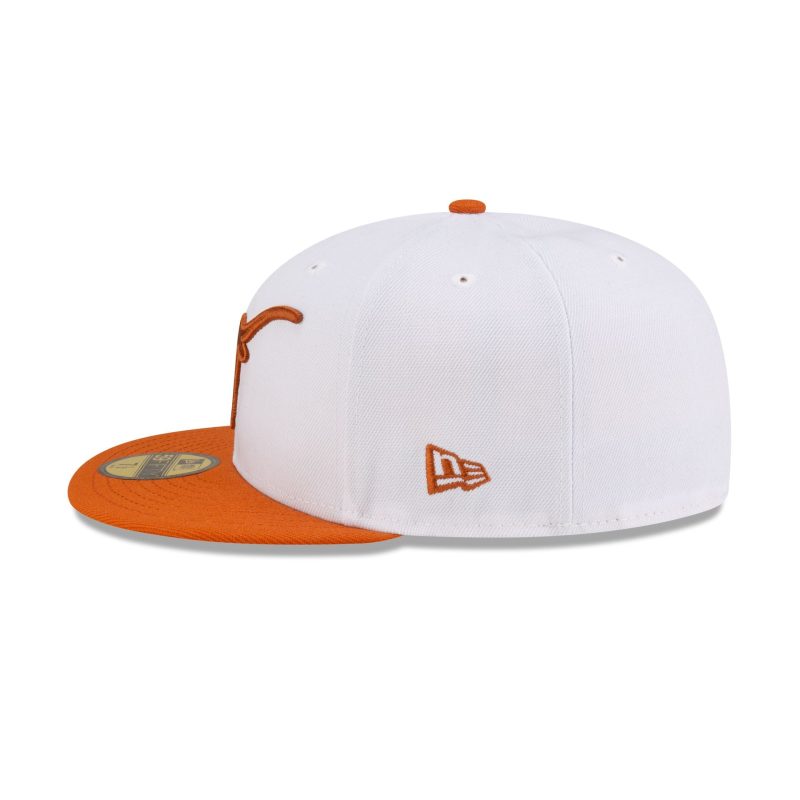 70717519 59FIFTY NEWCOLLEGE24 TEXLON WHT LSIDE