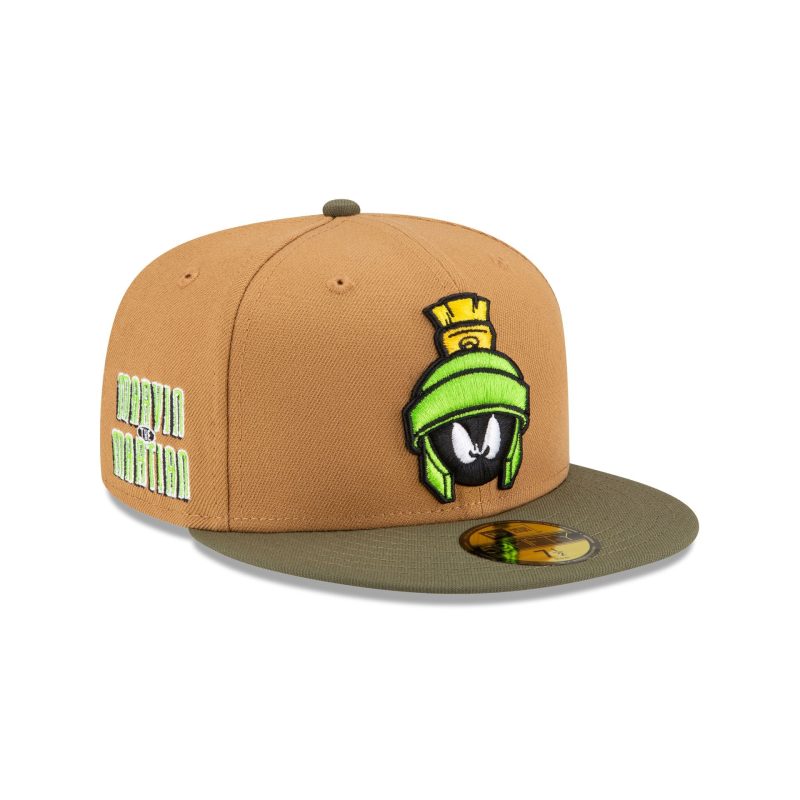 70735784 59FIFTY LOONEYTUNES24 MARVINTHEMARTIAN BRN 3QR