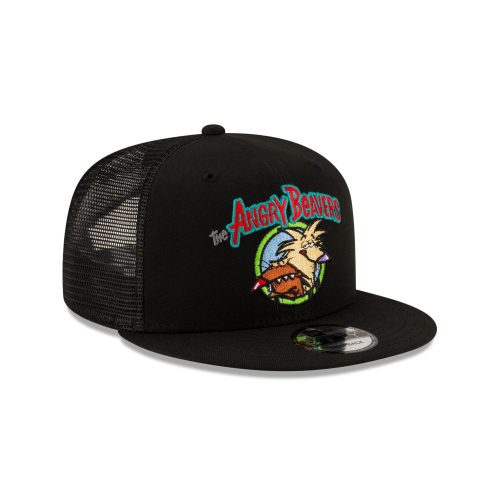 70768086 9FIFTY ANGRYBEAVERS NICKELODEON BLK 3QR