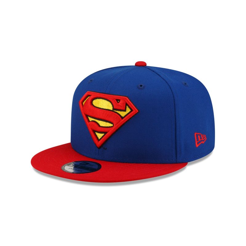 70778267 9FIFTY SUPERHEROES SUPERMAN BLUE 3QL