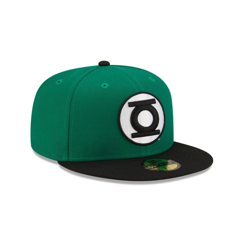 70788517 59FIFTY SUPERHEROES GREENLANTERN GREEN 3QR