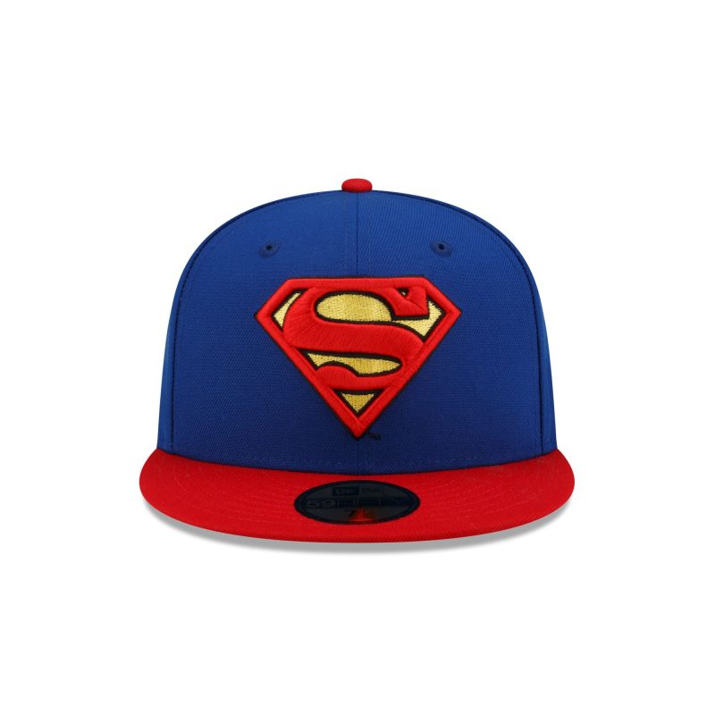 70802343 59FIFTY SUPERHEROES SUPERMAN BLUE F