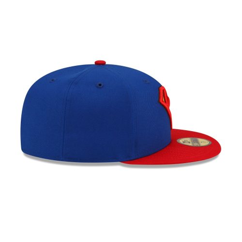 70802343 59FIFTY SUPERHEROES SUPERMAN BLUE RSIDE