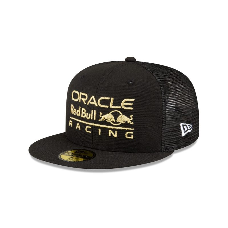 70806038 59FIFTY REDBULLBASICS REDBULF1 BLK 3QL