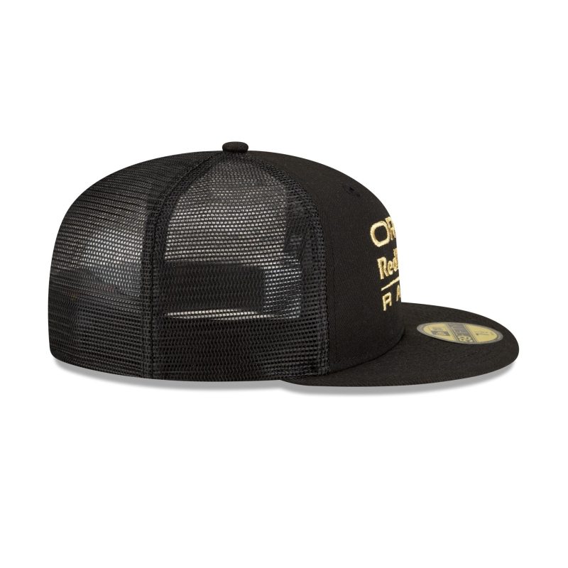 70806038 59FIFTY REDBULLBASICS REDBULF1 BLK RSIDE