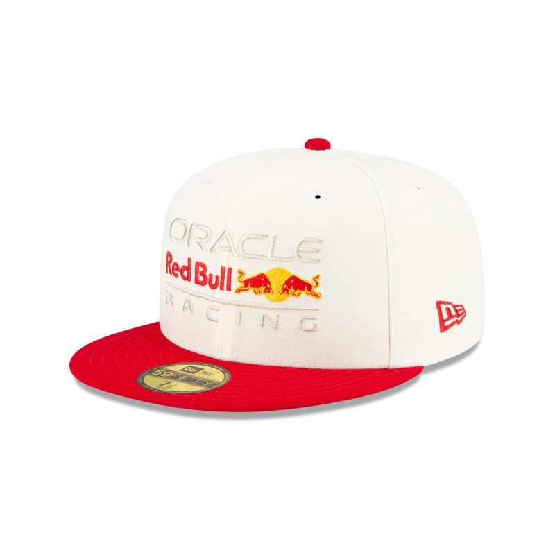 70806135 59FIFTY REDBULLBASICS REDBULF1 WHT 3QL