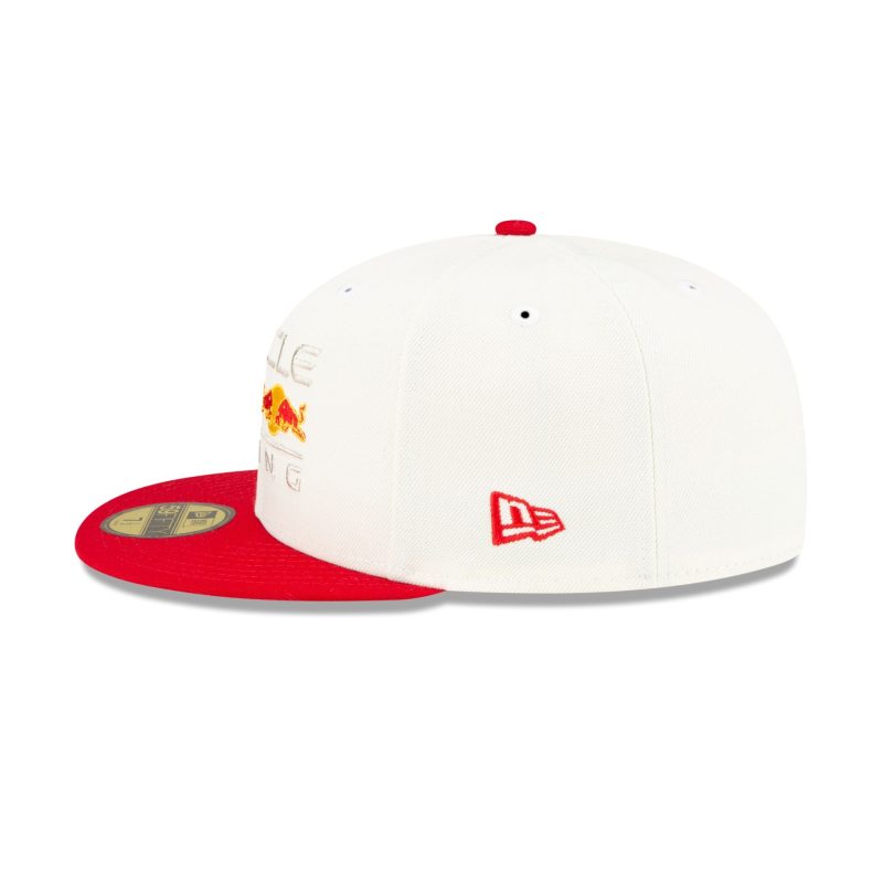 70806135 59FIFTY REDBULLBASICS REDBULF1 WHT LSIDE