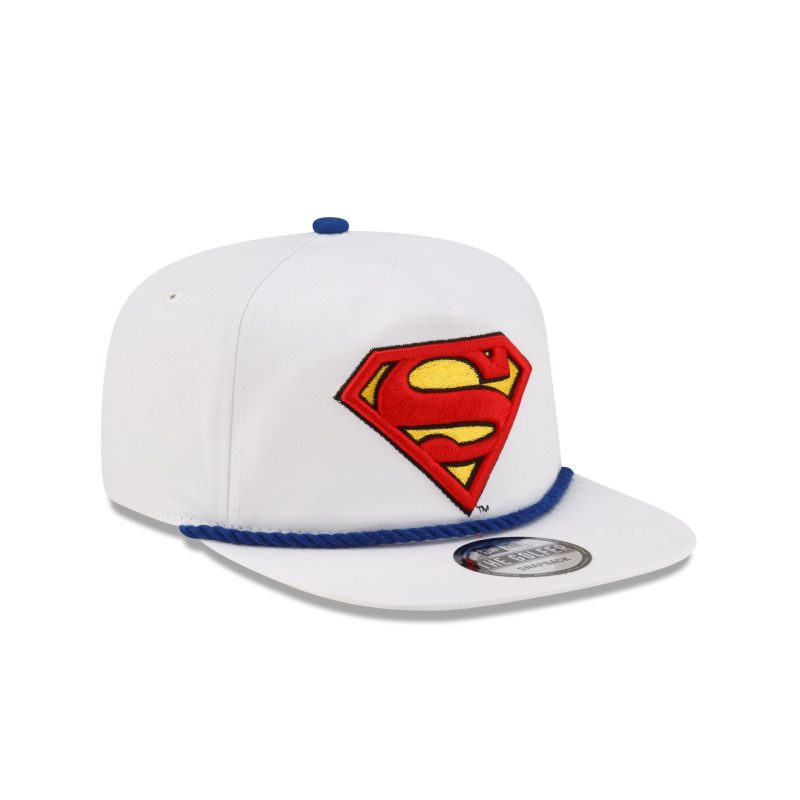 70814350 GOLFER SUPERHEROES SUPERMAN WHITE 3QR