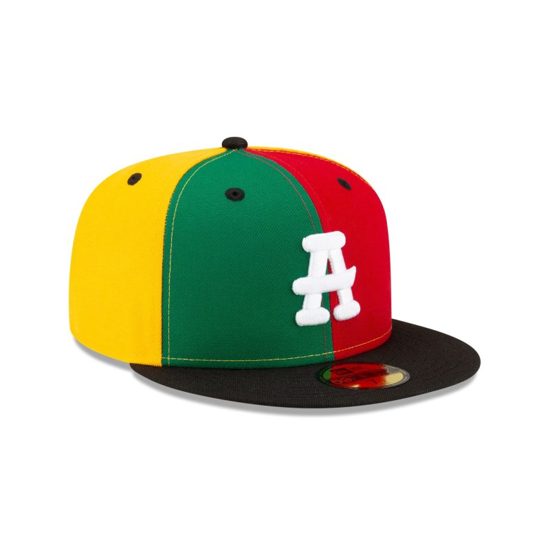 70828749 59FIFTY JUSTCAPSNEGROLEAGUE ATLBRA MULTI 3QR