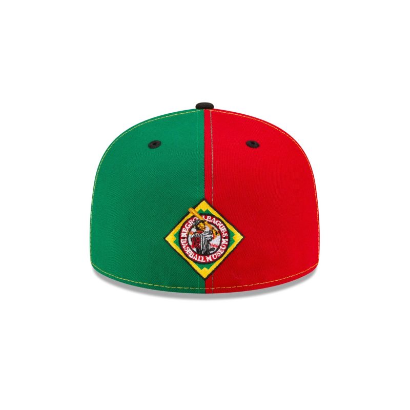 70828749 59FIFTY JUSTCAPSNEGROLEAGUE ATLBRA MULTI R