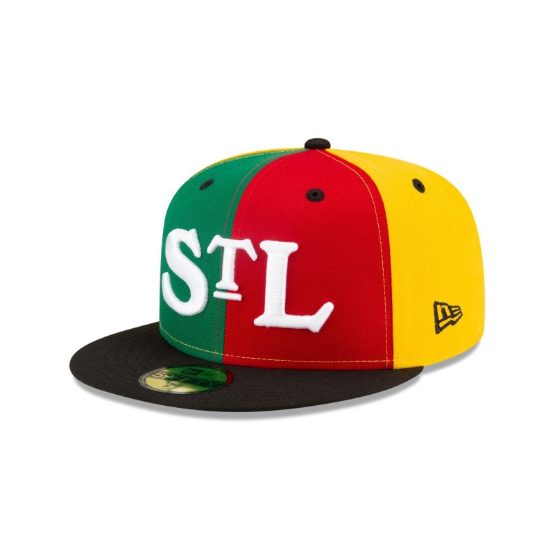 70828752 59FIFTY JUSTCAPSNEGROLEAGUE STLSTA MULTI 3QL