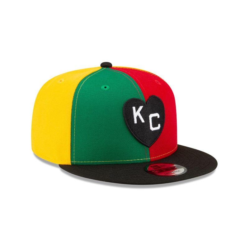 70828761 9FIFTY JUSTCAPSNEGROLEAGUE KANMON MULTI 3QR