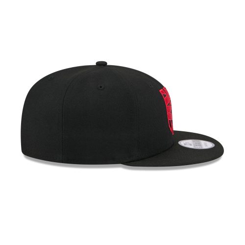 70832315 9FIFTY GCP950SNAP NEYRED BLACK RSIDE