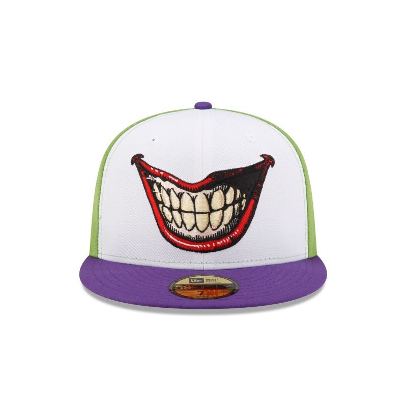 70840708 59FIFTY SUPERHEROES JOKER WHITE F