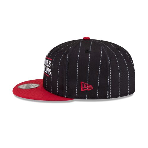 70845680 9FIFTY JUSTCAPSNBACHAMPSPINSTRIPE MIAHEA BLK LSIDE