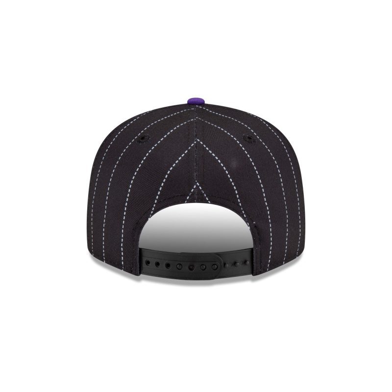 70845681 9FIFTY JUSTCAPSNBACHAMPSPINSTRIPE SACKIN BLK R