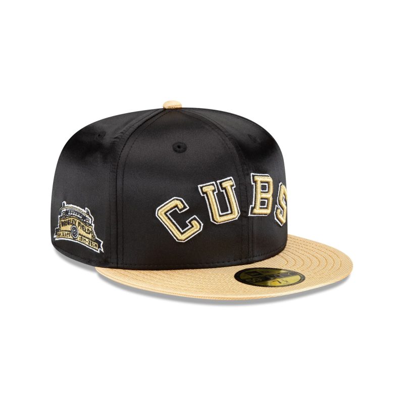 70851991 59FIFTY METALLICGOLD CHICUBCO BLK 3QR