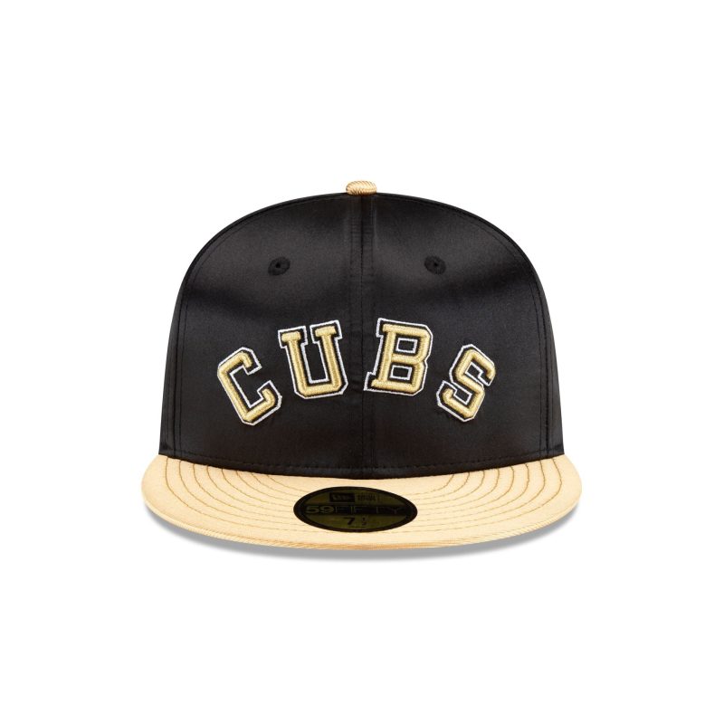 70851991 59FIFTY METALLICGOLD CHICUBCO BLK F