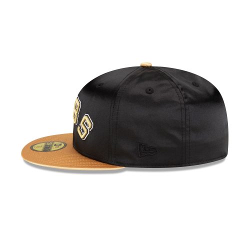 70851991 59FIFTY METALLICGOLD CHICUBCO BLK LSIDE