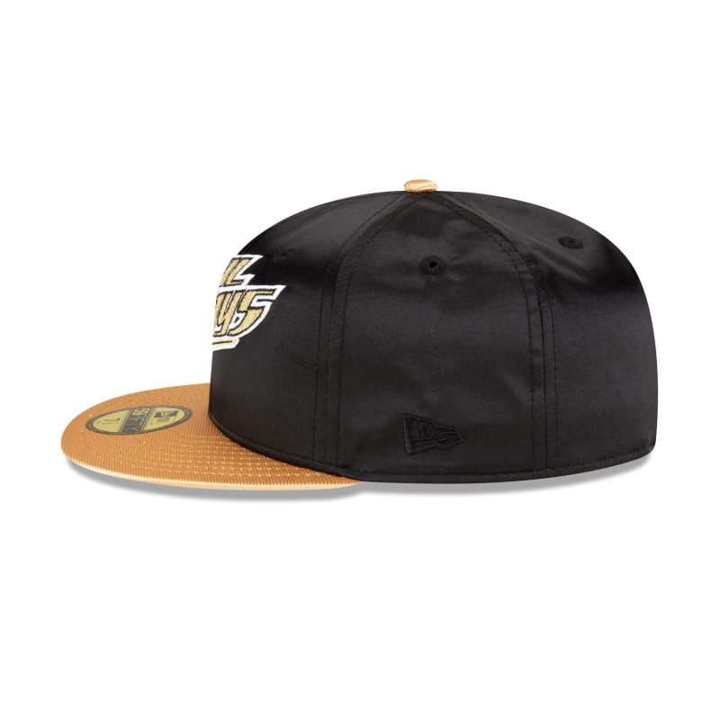 70852034 59FIFTY METALLICGOLD TAMDEVCO BLK LSIDE